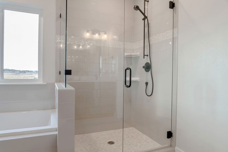 Shower Enclosure with Glass Doors